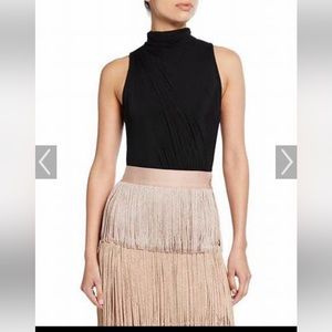 Herve leger draped bodysuit